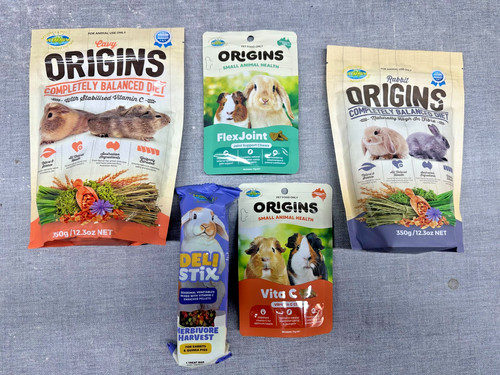 Rabbit guinea pig food treats - guinea,